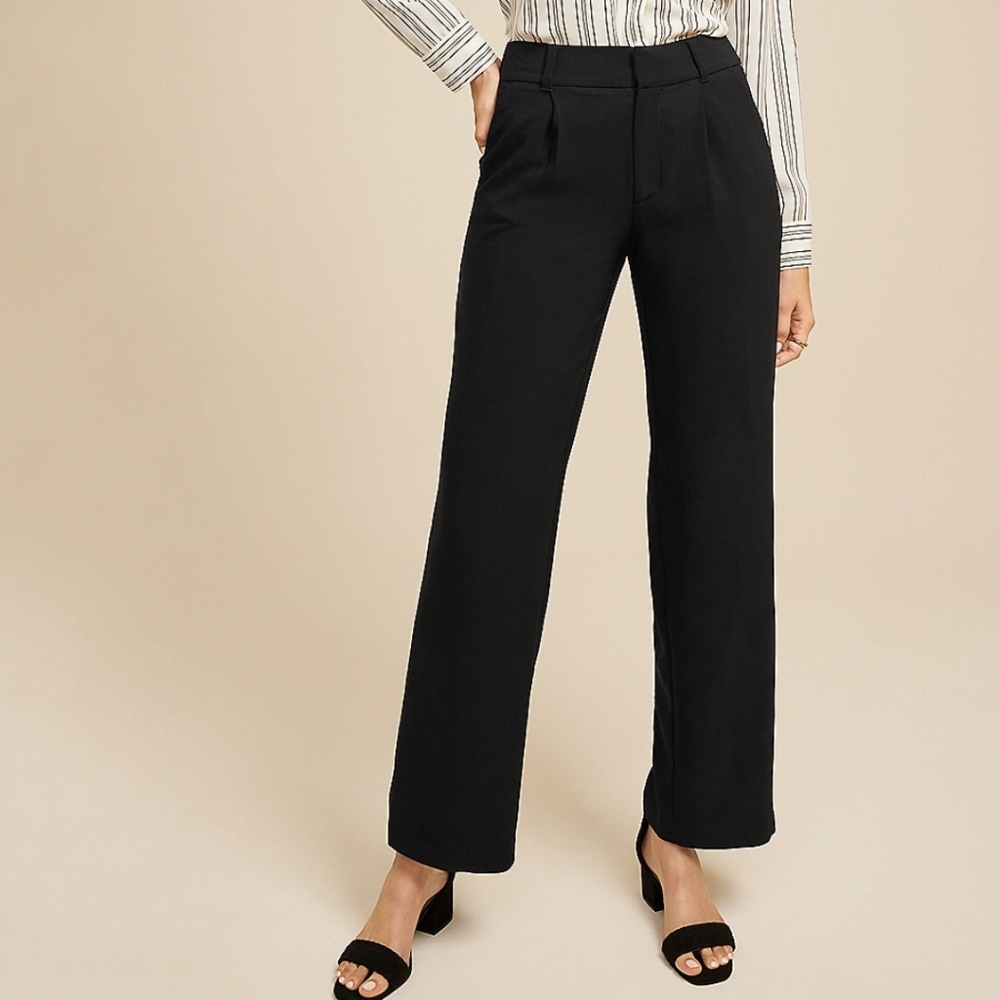 Maurices High Rise Wide Leg Dress Pants